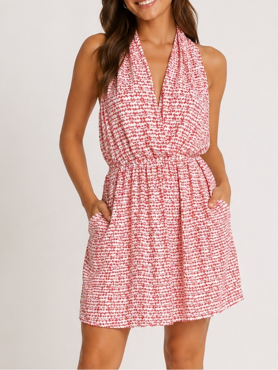 Collective Concepts Dresses & Skirts - Nwt sleeveless dress deep V-neckline and an elasticized waist xs